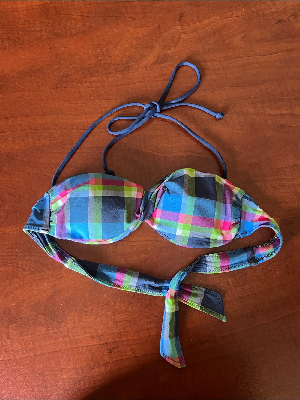 Y2K Plaid Hollister Bikini